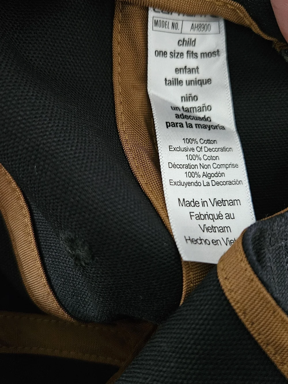 Carhartt six panel